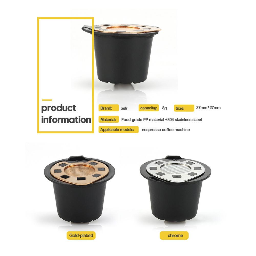 NESCAFE Bộ 3 Cốc Lọc Cà Phê Cho Nespresso|Viên Nang Cà Phê Pod