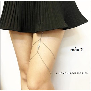 Vòng đùi (body chain) nữ các mẫu