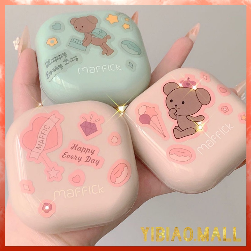 【New~Hàng Mới Về】Kem Bb Air Cushion Làm Trắng Che Khuyết Điểm Kiểm Soát Dầu Chống Nắng Maffick Bốn màu để chọn