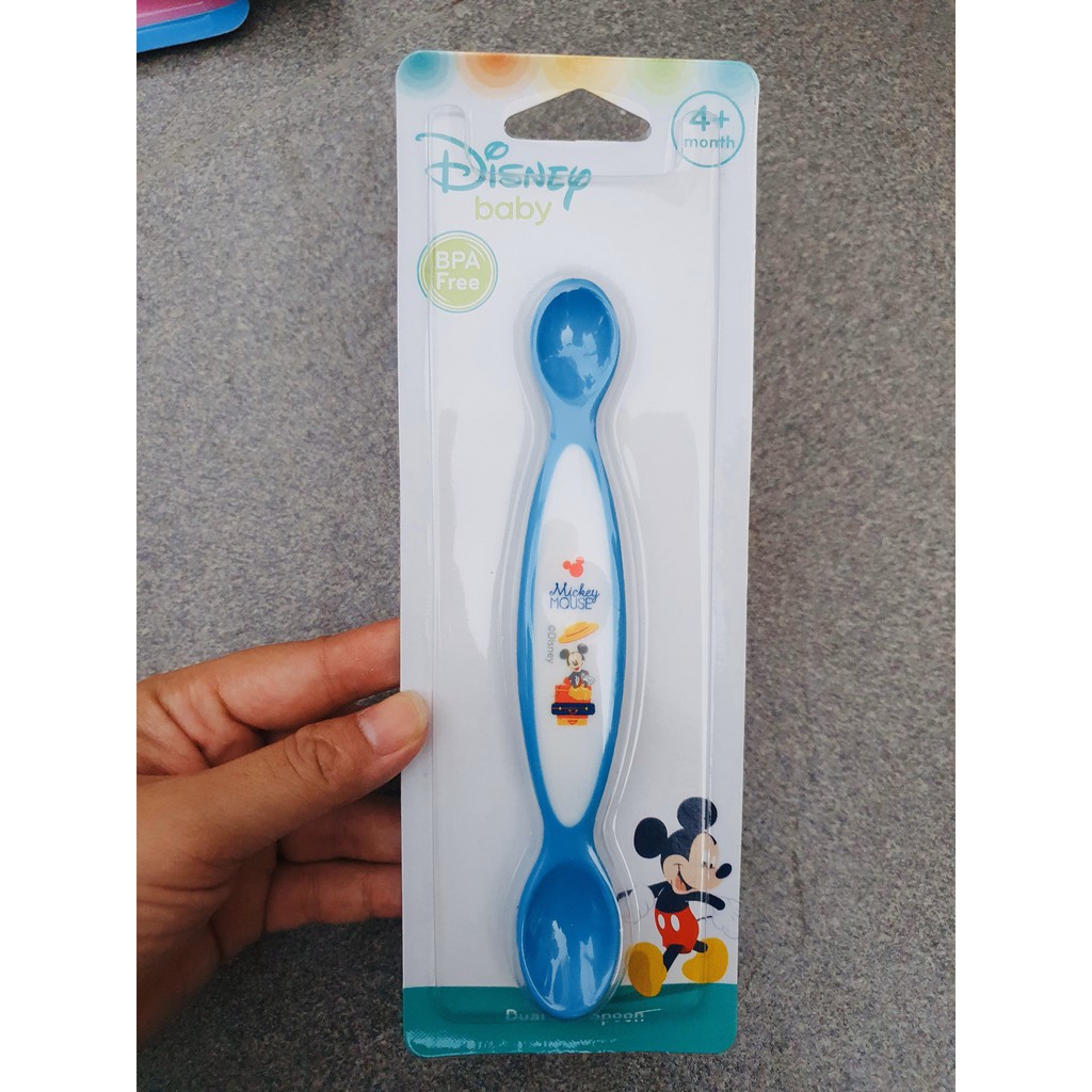 Thìa ăn dặm 2 đầu Disney Baby (Hàng Thailand)