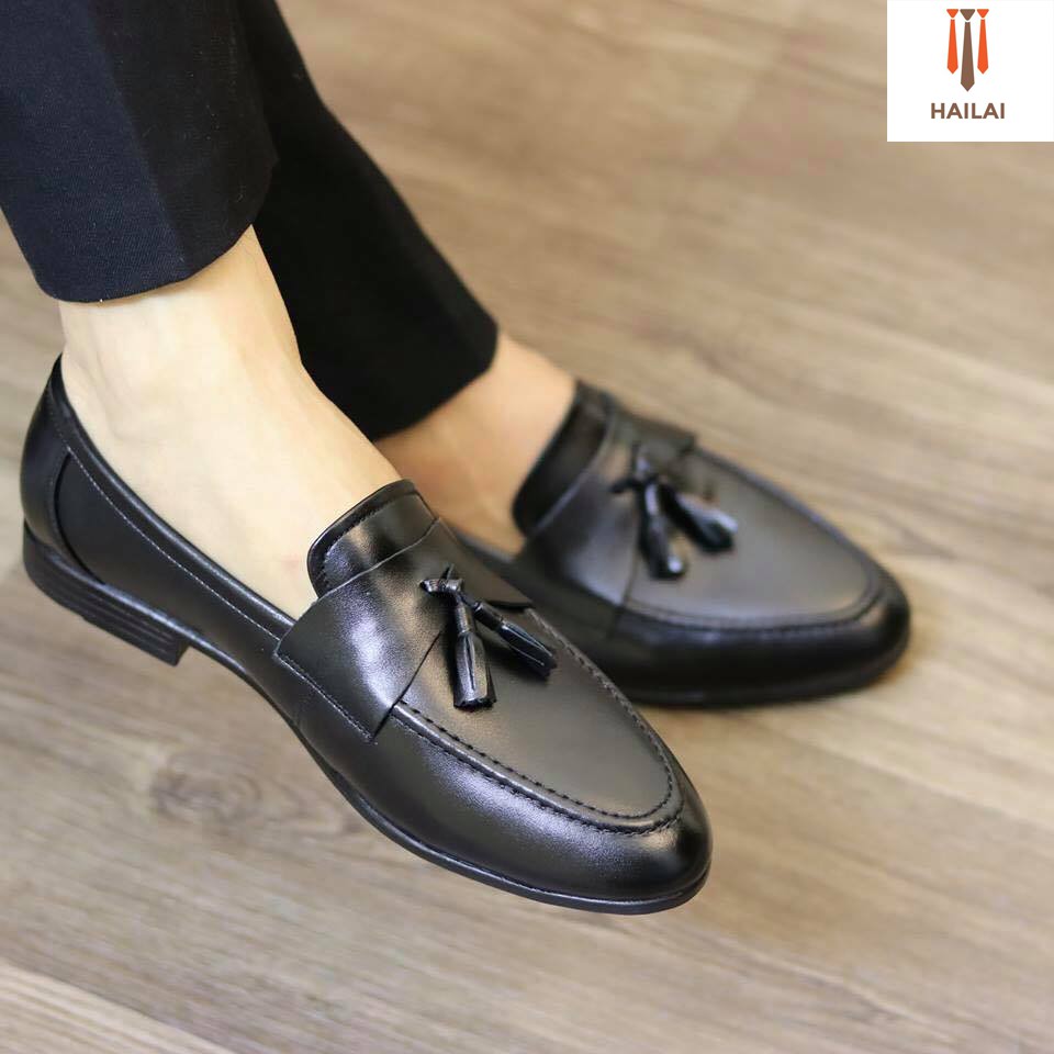 ⚡[CHỈ 1 NGÀY] Giày Tây không giây  MAZOKO Lịch Lãm Mới Về