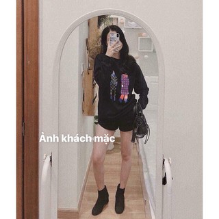 Áo nỉ mặt 2 người