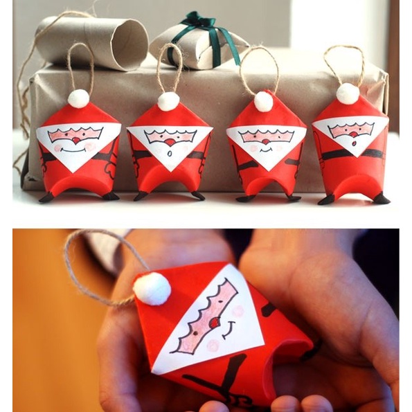 Bông pom pom màu trắng trang trí