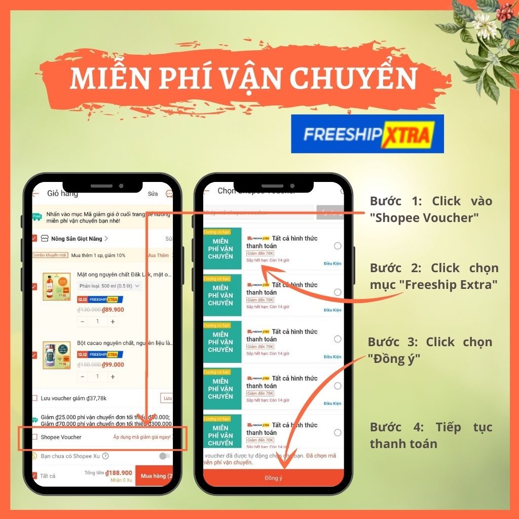Mật ong hoa cà phê nguyên chất tự nhiên đặc sản Đăk Lăk nhiều dinh dưỡng 100ml - 1000ml từ Nông Sản Giọt Nắng Hà Nội