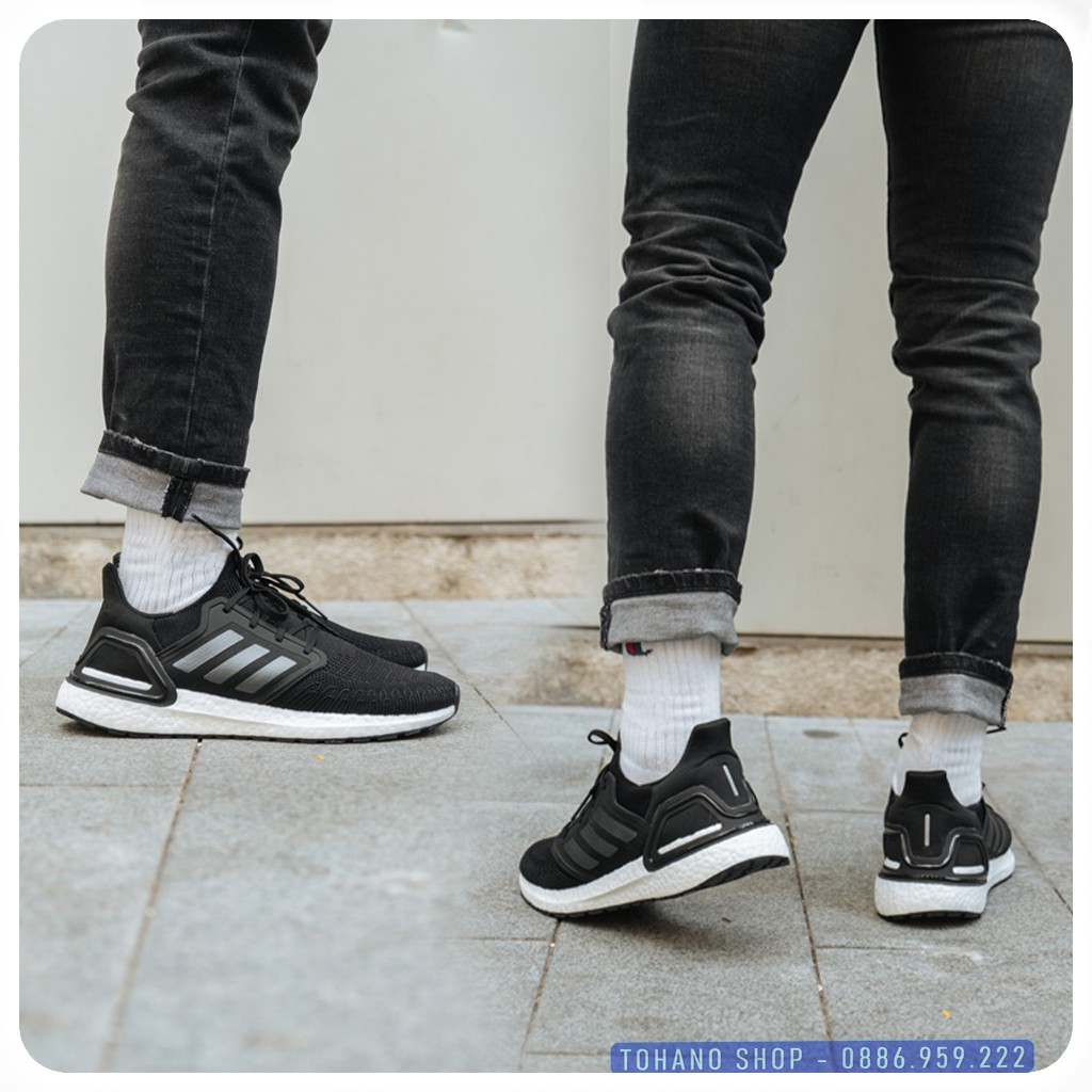 Giày Sneaker Giày Thể Thao Nam Nữ Ultra Boost 6.0 Màu Đen Trắng | WebRaoVat - webraovat.net.vn