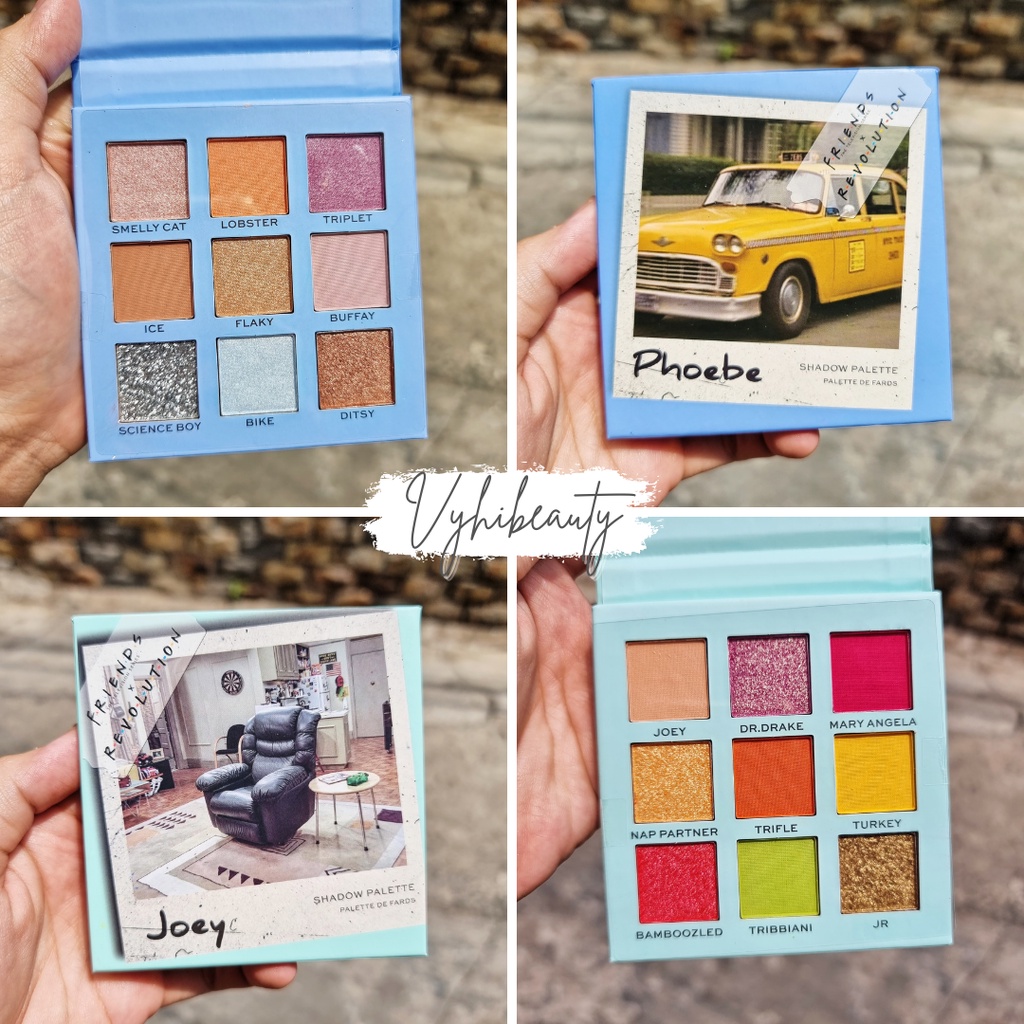 Bảng mắt Revolution Friends collection bản giới hạn