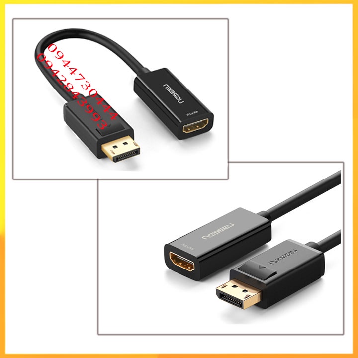 Cáp chuyển đổi Displayport sang HDMI hàng chính hãng bảo hành 12 tháng