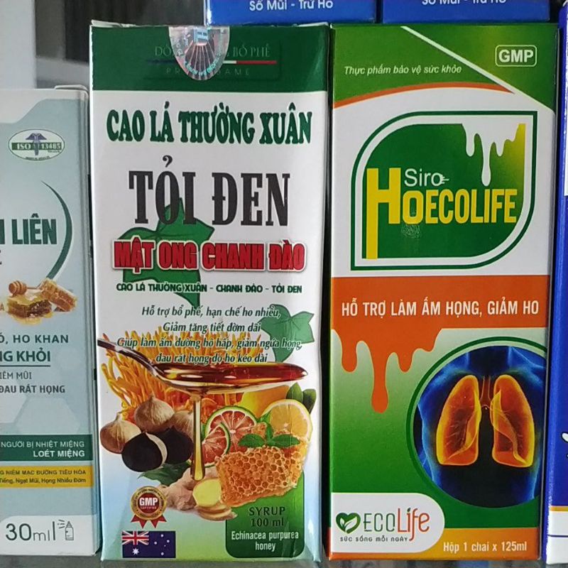 Siro Bổ phế giảm ho long đờm Cảm xuyên hương- Cao lá thường xuân- Cold Plus