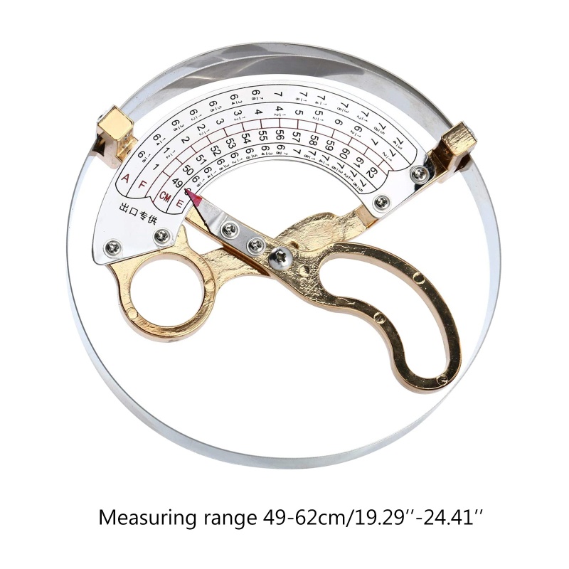 Pcf * Vòng Nhẫn Kiêm La Bàn / Mũ / Dụng Cụ Đo Kích Thước Cầm Tay