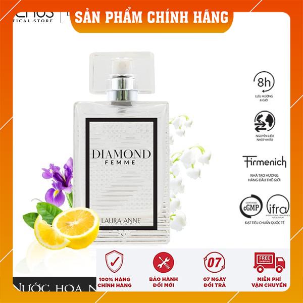 NƯỚC HOA NHẬP KHẨU nữ Laura Anne Diamond pour Femme 45ml chính hãng