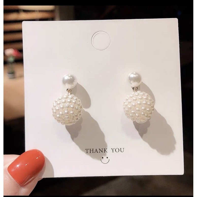 Bông tai châu nhiều vòng, khuyên tai sang chảnh