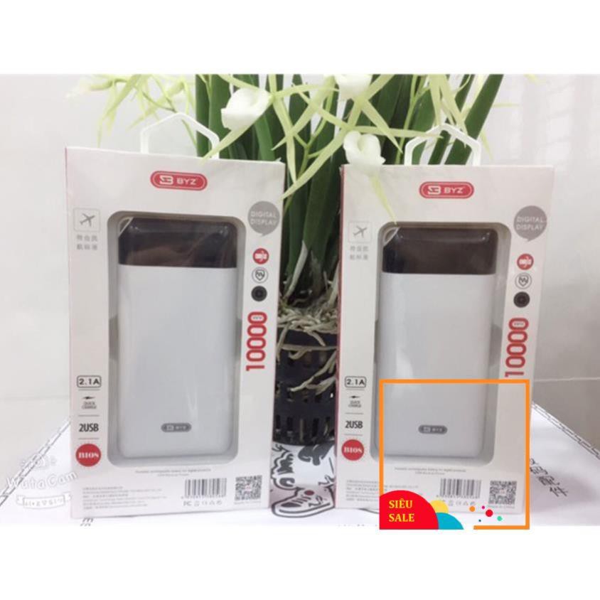 Sạc Dự Phòng ⚡1000mAh⚡ Đèn Led Báo Thông Số | Bảo Hành 6 Tháng Mã BYZ B108