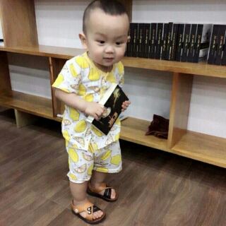 ĐỒ BỘ COTTON GIẤY CỘC TAY