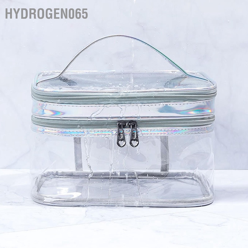 Túi mỹ phẩm dành Túi Đựng Mỹ Phẩm Cỡ Lớn Trong Suốt Chống Thấm Nước Tiện Dụng Mang Đi Du Lịch Hydrogen065