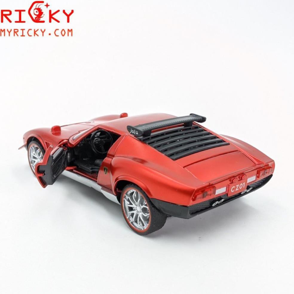 Mô hình siêu xe huyền Thoại Lamborghini Miura - tỉ lệ 1:32 - đóng mở cửa- mở cốp