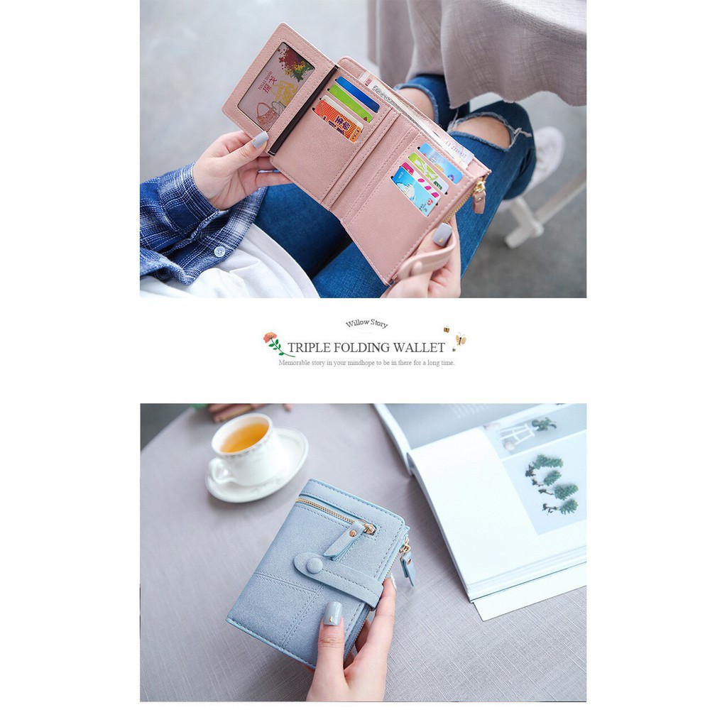 [Mã WAMT2405 giảm 10K đơn 0K] Ví Cầm Tay PaPu VN05 Style Hàn Quốc Dây Kéo Nhiều Ngăn Da Đẹp | BigBuy360 - bigbuy360.vn