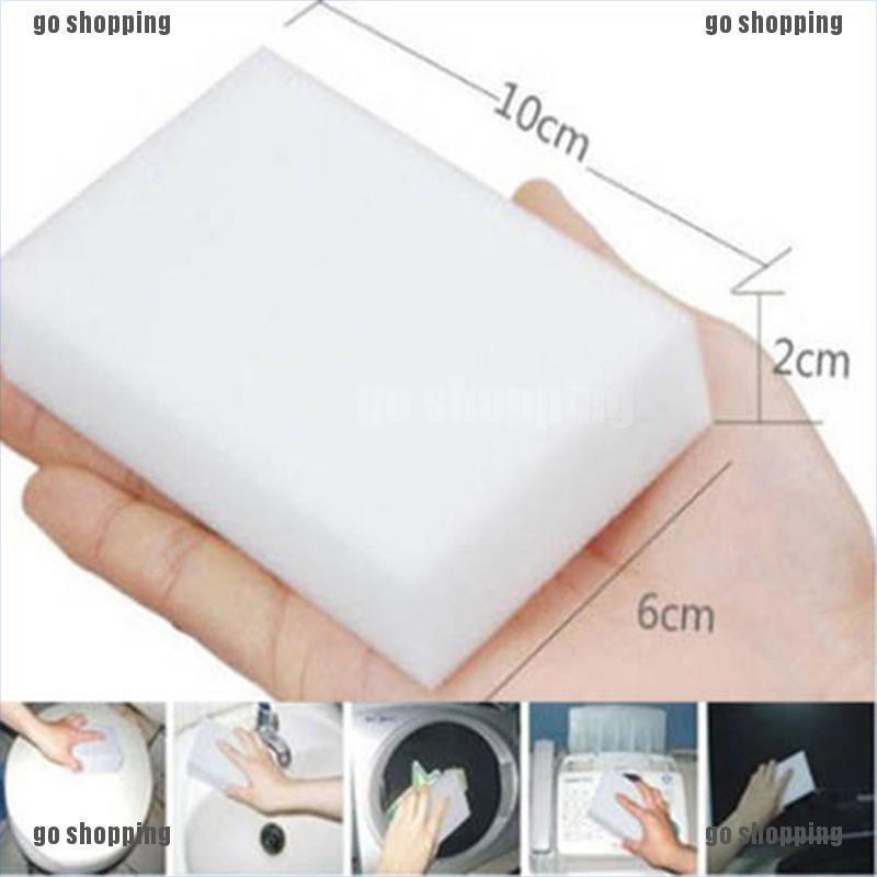 {go shopping}10PCS Cleaning Magic Sponge Eraser Melamine Cleaner Multi-functional Foam