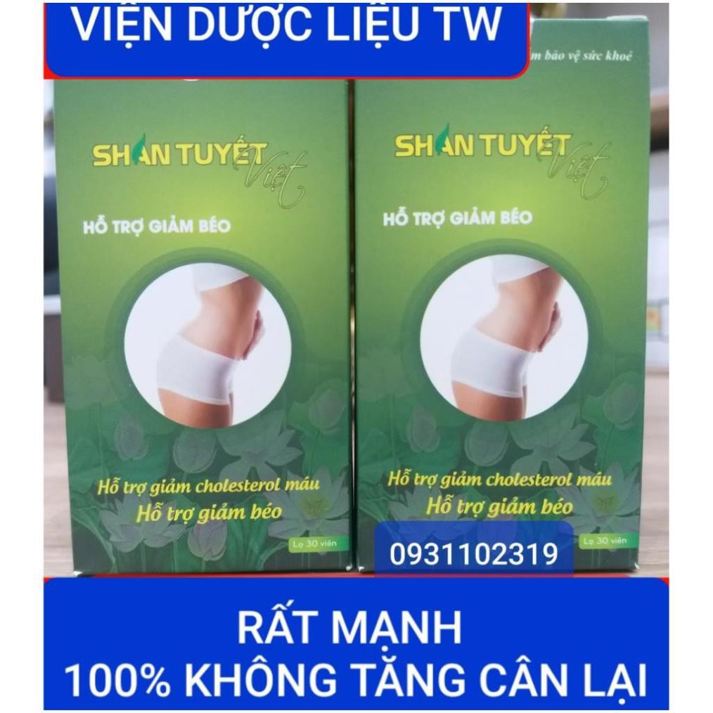 [GIẢM 10 KG KHÔNG TĂNG LẠI] Shan Tuyết Việt - Nhà Thuốc Viện Y Dược Dân Tộc