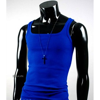 [Chuyên sỉ - lẻ] Áo thun ba lỗ cổ vuông nam Facioshop UC07