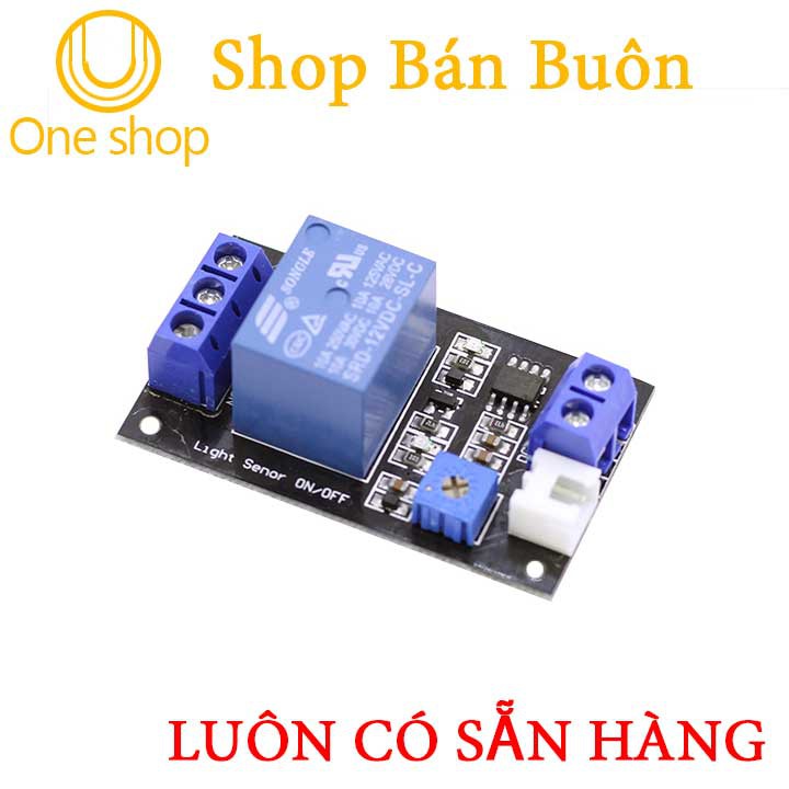 Module Điều Khiển Đóng Cắt Relay Bằng Cảm Biến Ánh Sáng V1
