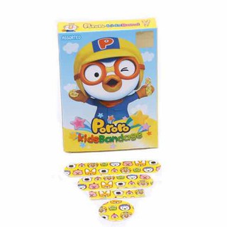Băng keo cá nhân Pororo (4 size 20 miếng/hộp) - 0403437