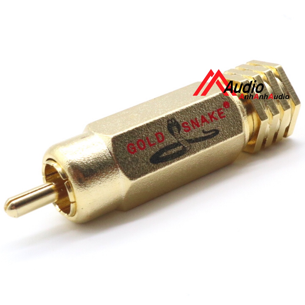 Jack AV đồng nguyên chất GoldSnake 2404 , Giá 01 cái