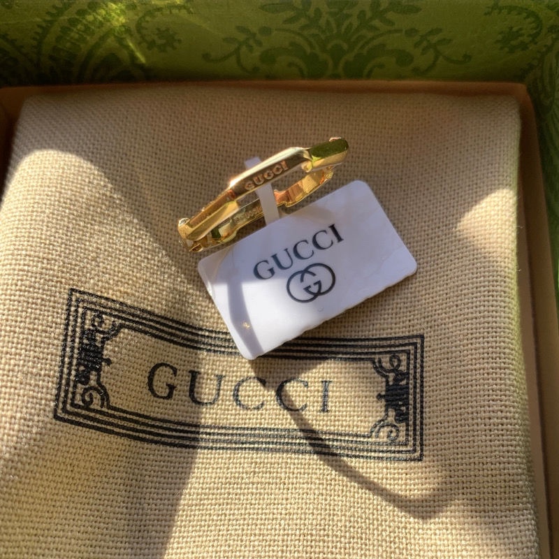 Nhẫn Gucci Thời Trang Đường Phố Sang Trọng Độc Đáo Cho Nam Nữ