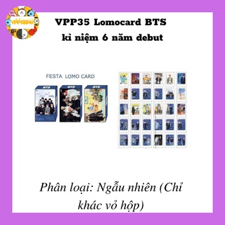 [VPP ARMY] VPP35 Lomo hình ảnh nhóm nhạc BTS bộ ảnh đẹp kỉ niệm 6 năm debut (Vỏ hộp ngẫu nhiên)