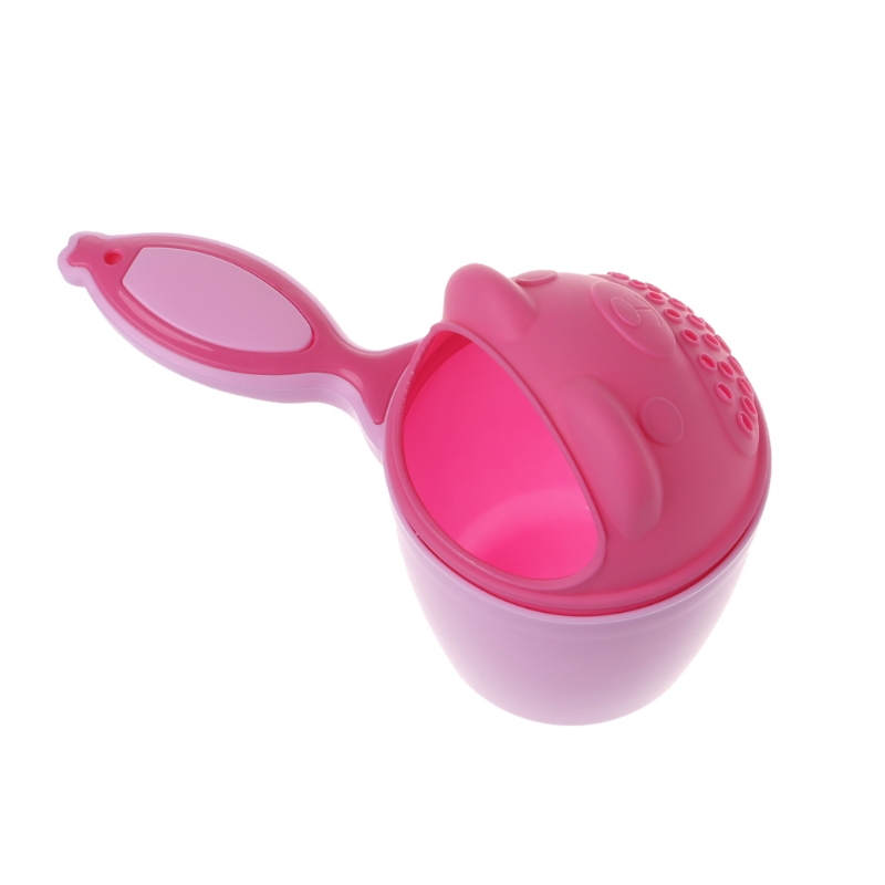 ❀INN Baby Bath Cap Kids Washing Hair Shampoo Cartoon Cup Children Shower Spoons