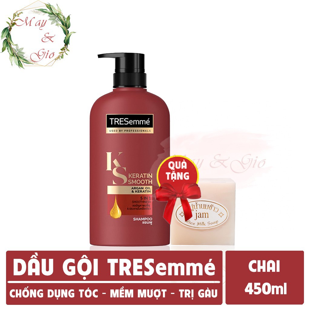 Dầu gội - xả Tresemme Keratin Smooth Shampoo 450ml Thái