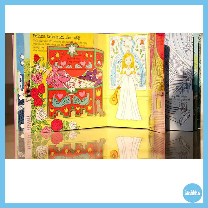 Sách tương tác - Sách dựng hình 3D - Những nàng tiên và các nàng công chúa - Nhà phát hành Đinh Tị | BigBuy360 - bigbuy360.vn