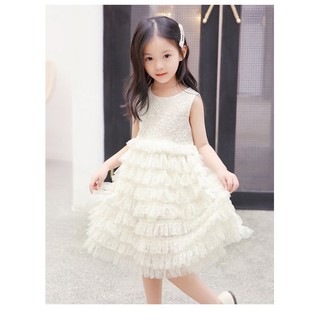 Váy công chúa voan tầng