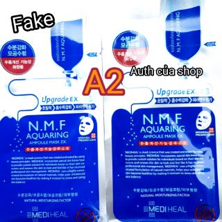 (CHUẨN AUTH CÓ SO SÁNH)[Mediheal Special 5+1(HỘP)] Mặt nạ Mediheal N.M.F AQUARING