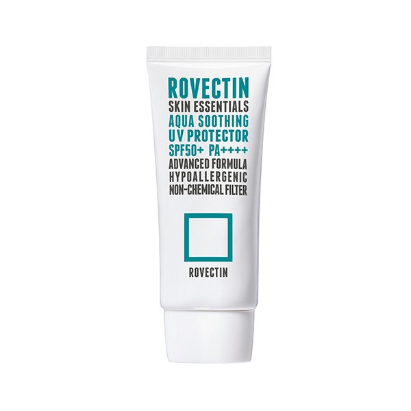 Kem Chống Nắng Vật Lí Rovectin Skin Essentials Aqua Soothing UV Protector SPF 50+ PA++++ 10ml