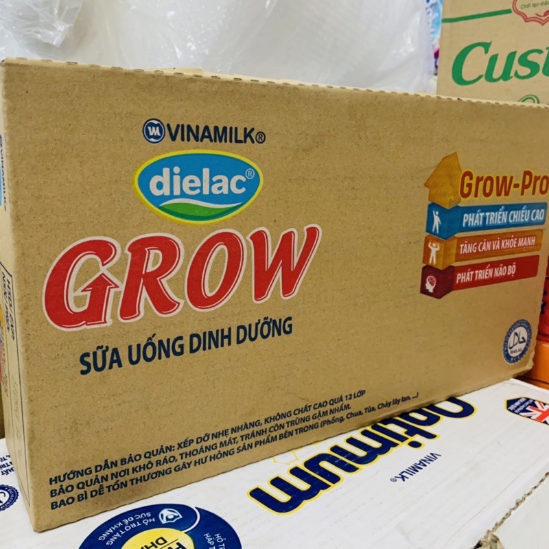 Thùng sữa Vinamilk Dielac Grow 48x180ml