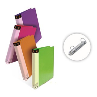 Bìa còng cua nhựa 3F5 - Bìa còng nhẫn nhựa 3F5 2 khoen A4 Elephant 450