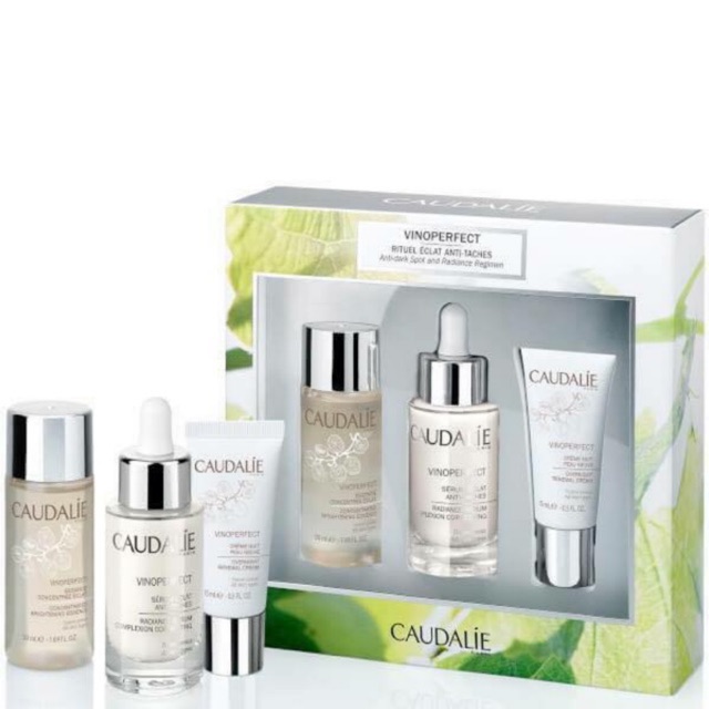 Set Serum  Nám Caudalie tặng nước thần và kem dưỡng