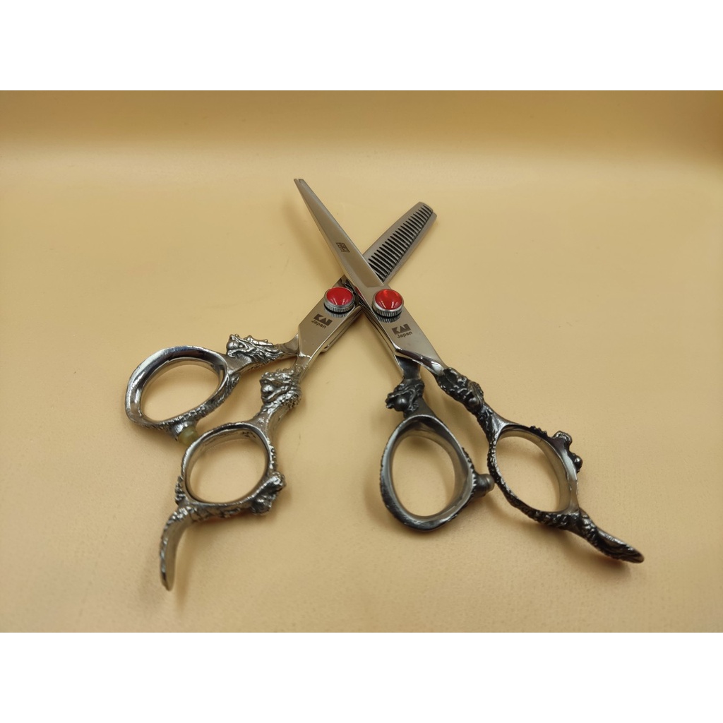 Thanh lý cặp kéo cắt tóc kasho đầu rồng