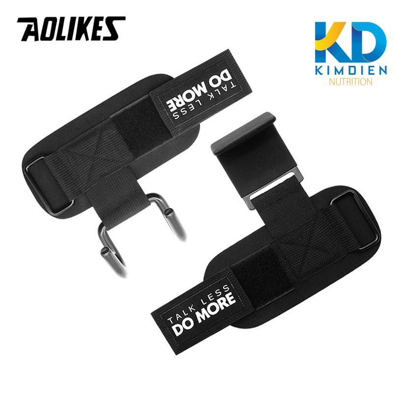 Cuốn trợ lực cổ tay có móc kéo tạ Aolikes AL7642 (1 đôi)
