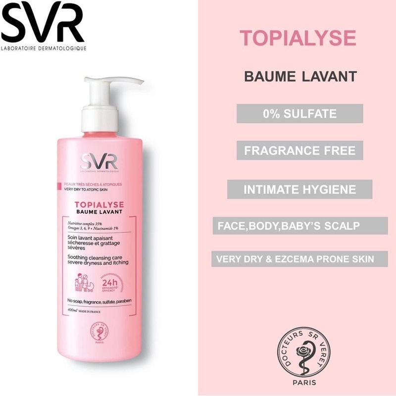 Sữa tắm SVR Mềm da gấp 100lần