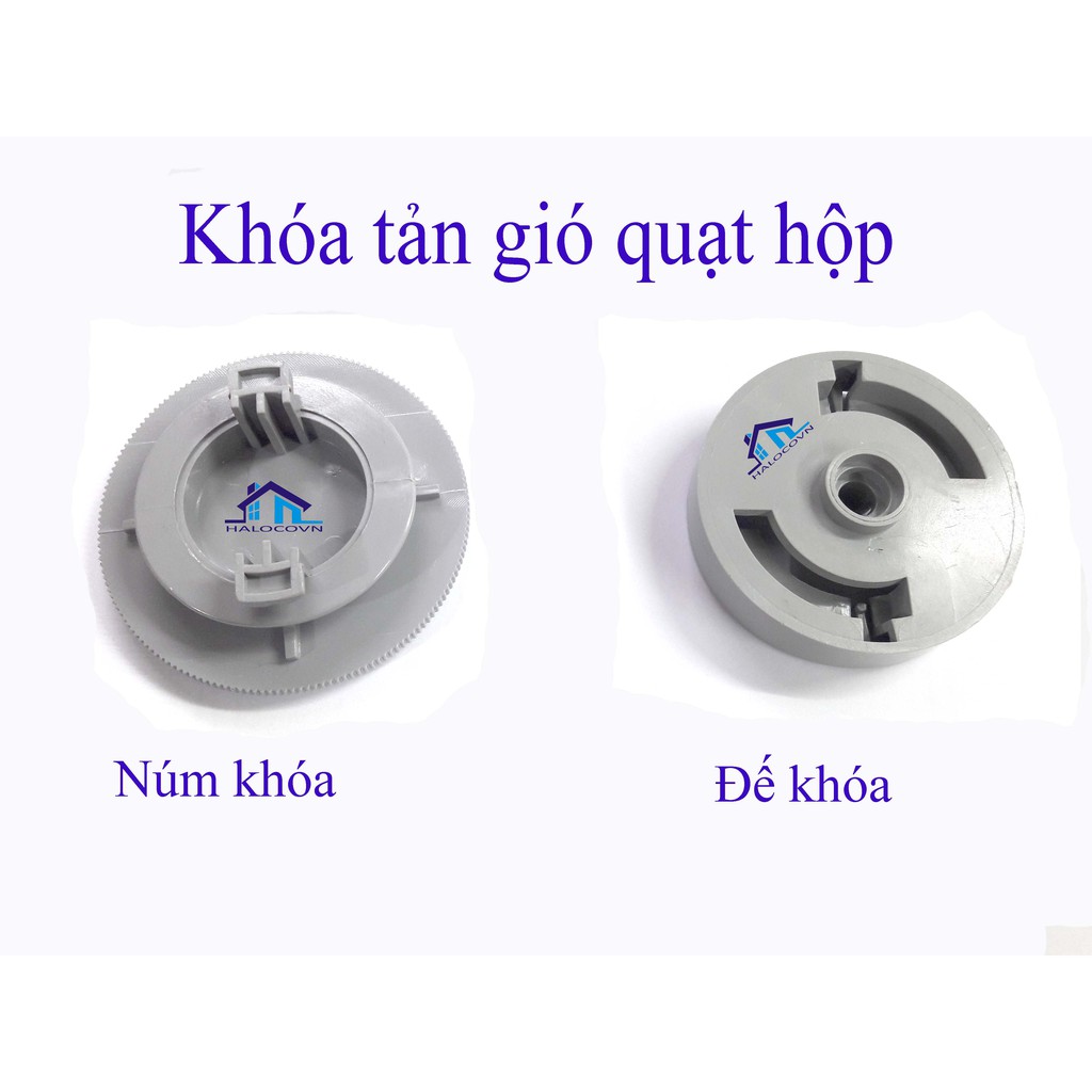 Khóa tản gió quạt hộp các loại - KHOAQUATHOP