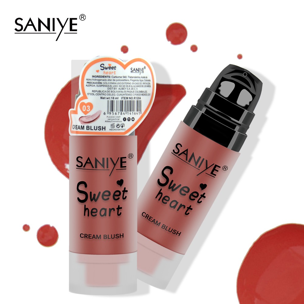 Kem má hồng SANIYE R1204 dưỡng ẩm và chống thấm nước 20g | BigBuy360 - bigbuy360.vn