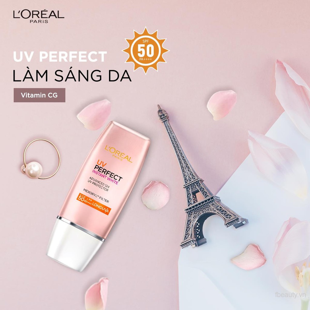 Kem chống nắng L'Oreal Paris UV Perfect SPF50+ PA++++ bảo vệ & dưỡng da - 30ml | BigBuy360 - bigbuy360.vn