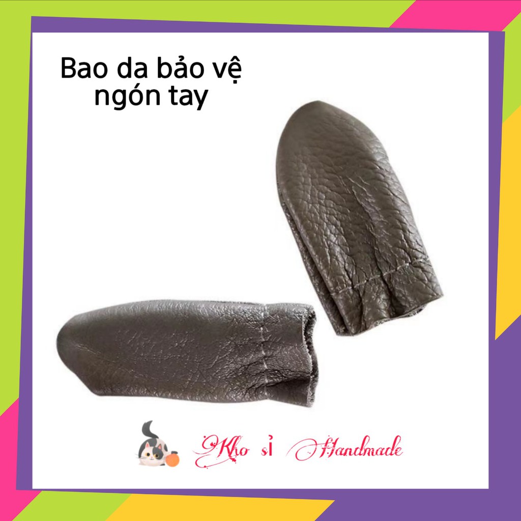 Bao da bảo vệ đầu ngón tay (1 đôi)