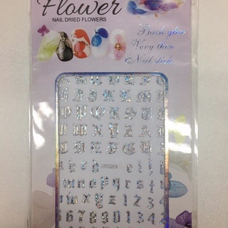 Sticker Dán Móng Chữ AI CẬP