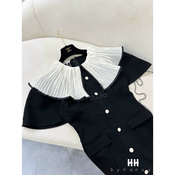 Váy cổ đắp tiểu thư siêu hot sa