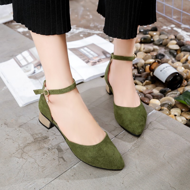 Giày Cao Gót Nữ Ulzzang Thời Trang 8241606