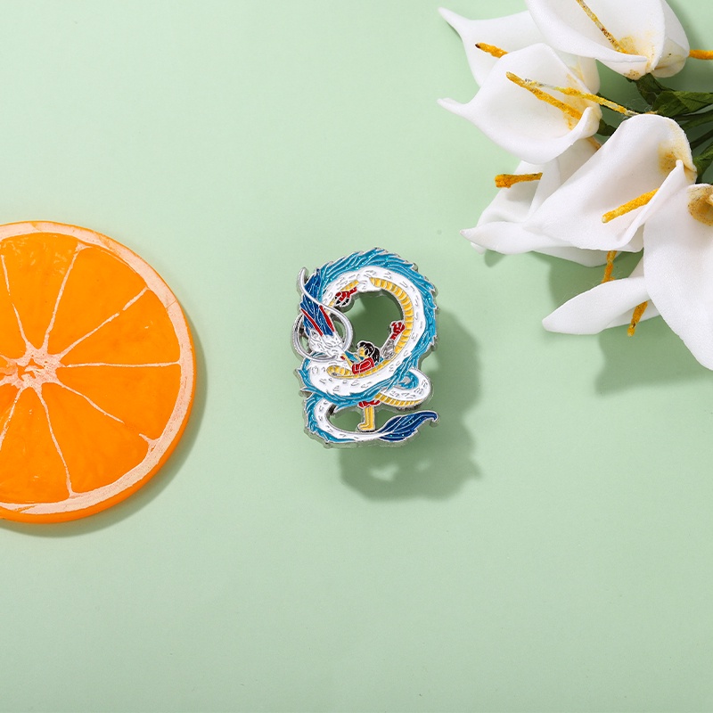 Ghim Cài Áo Hình Nhân Vật Chihiro Haku Trong Phim Spirited Away