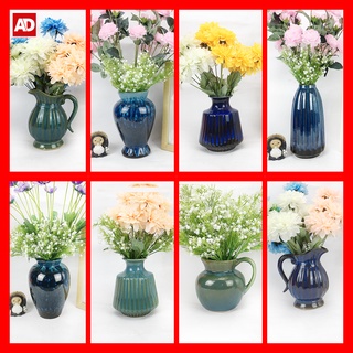 Bình hoa decor, lọ hoa decor men hỏa biến, lọ cắm hoa đẹp để bàn gốm sứ Bát Tràng - VP02