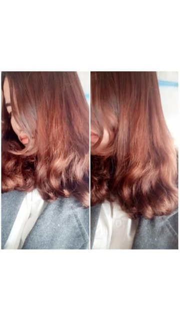 Thuốc nhuộm màu nâu cam kèm trợ dưỡng găng tay | BigBuy360 - bigbuy360.vn